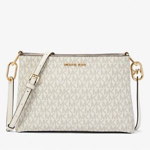 NWT* MICHAEL KORS * Trisha Medium Logo Crossbody Bag